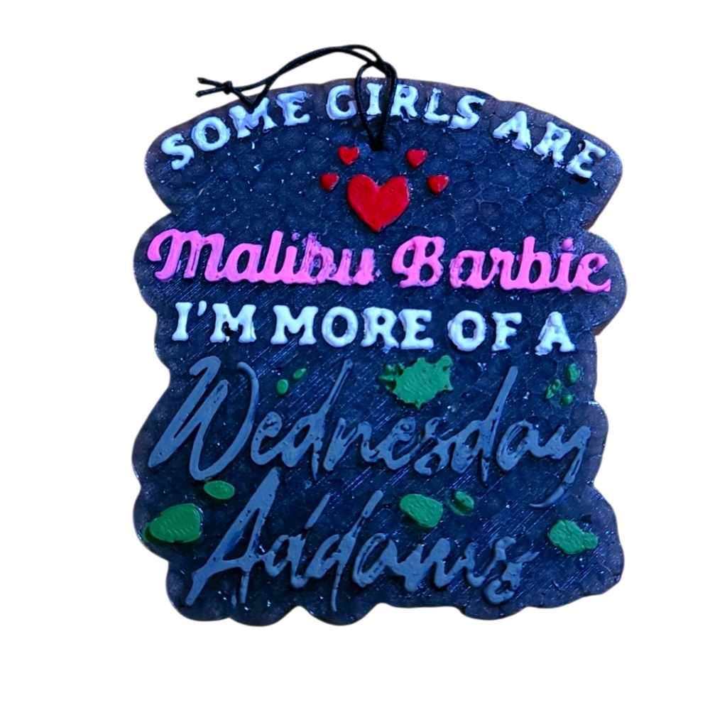 Wednesday Addams Car FRESHNER FRESHIE
